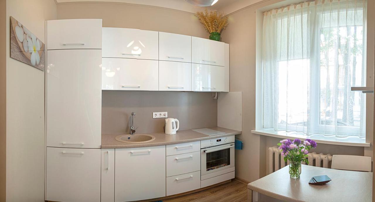 Sauliu Apartamentai ! In The Heart Of Klaipeda Center Eksteriør bilde